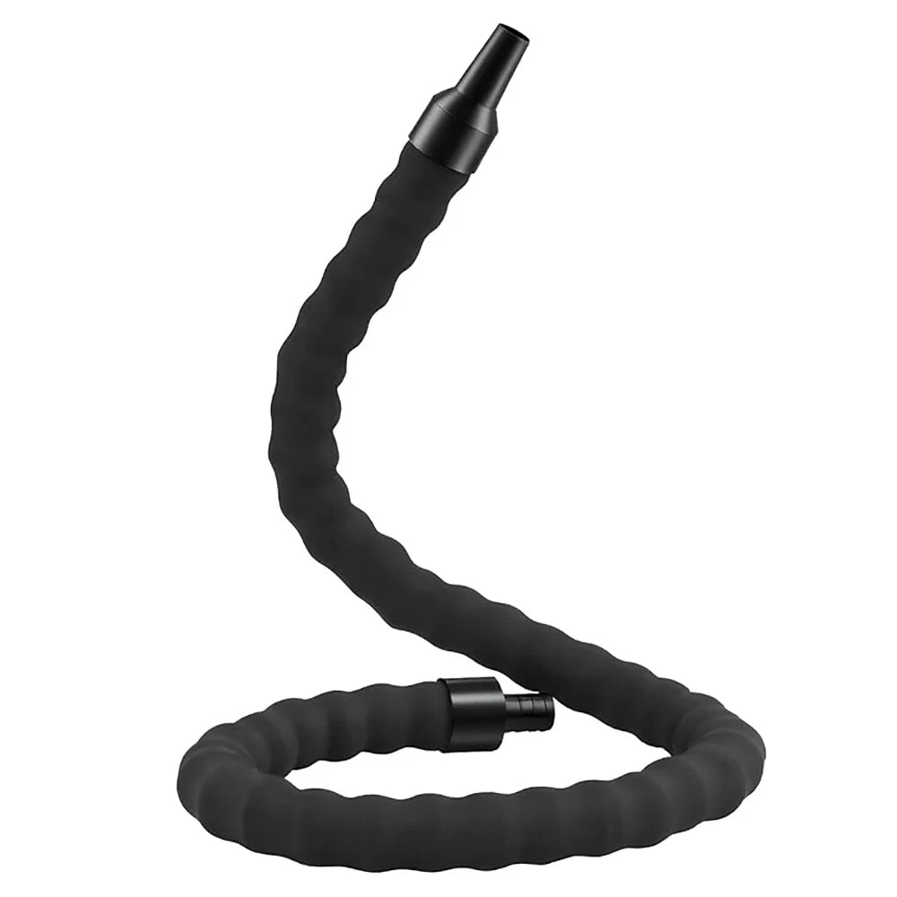 Hands-Free Flexible Hookah Hose with Grip Handle