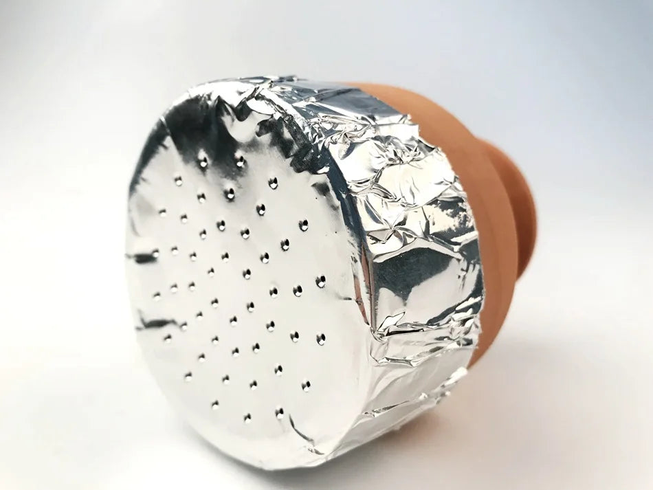 Hookah Foil 50pcs - Pre-Perforated 12x12cm