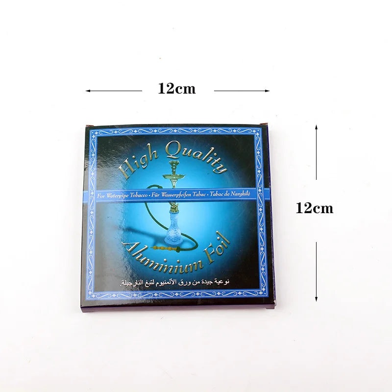 Hookah Foil 50pcs - Pre-Perforated 12x12cm