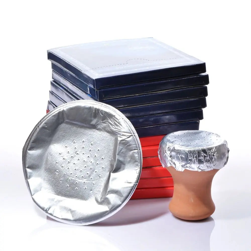 Hookah Foil 50pcs - Pre-Perforated 12x12cm